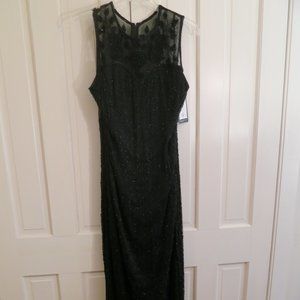 Formal Black Beaded Gown